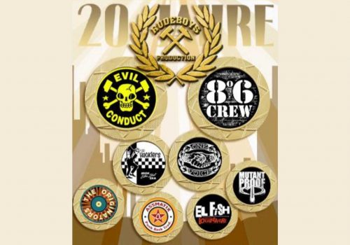 20 Jahre Rude Boys der End Flyer s